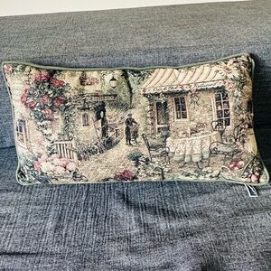 Newport Lumbar Throw Pillow French Cafe